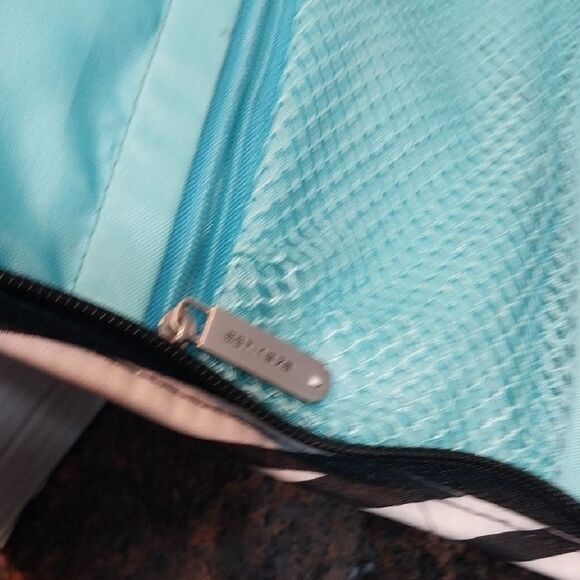 Black and White Travelon Quilted Backpack...New BUT NO TAGS - Picture 7 of 9